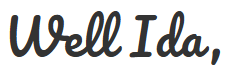 Well Ida Logo